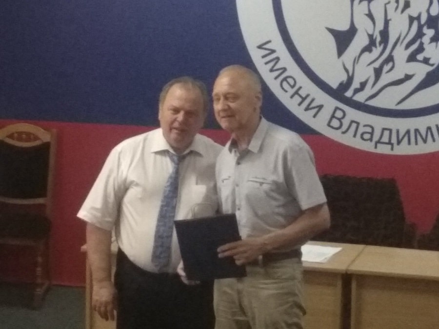 Награждение Кратинова Александра Глебовича