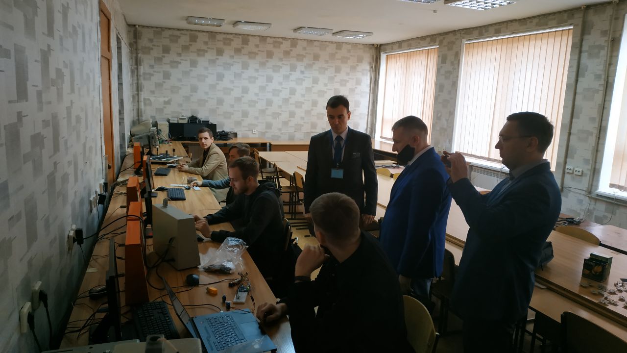 Делегация из Воронежа на кафедре АКИТ