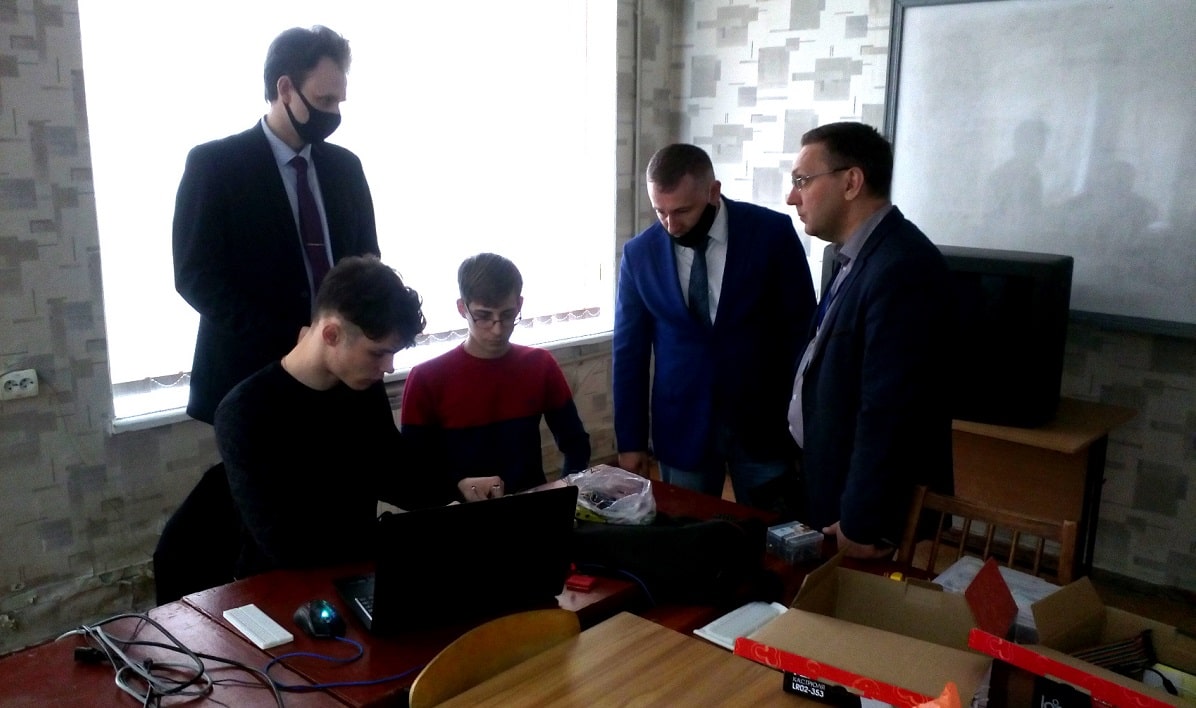 Делегация из Воронежа на кафедре АКИТ