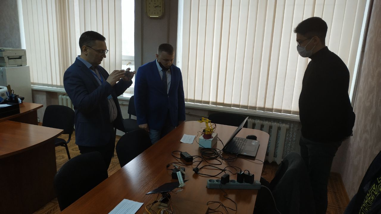 Делегация из Воронежа на кафедре АКИТ