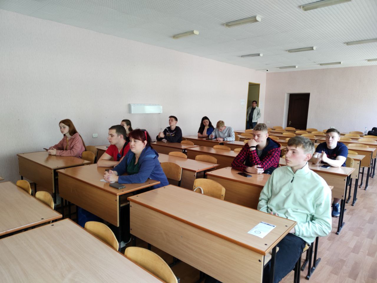 Абитуриенты на дне открытых дверей кафедры АКИТ, 2022