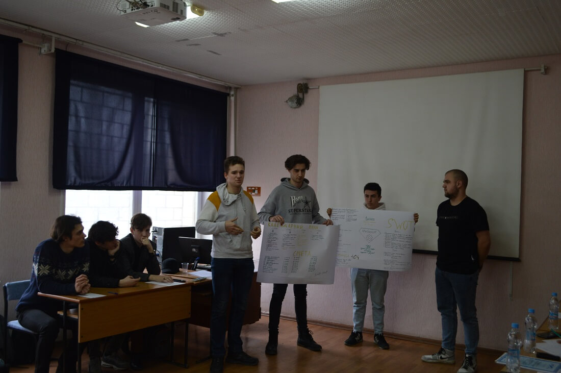 команда «404» 4 курса кафедры АиКИТ с проектом «МастерOFF»