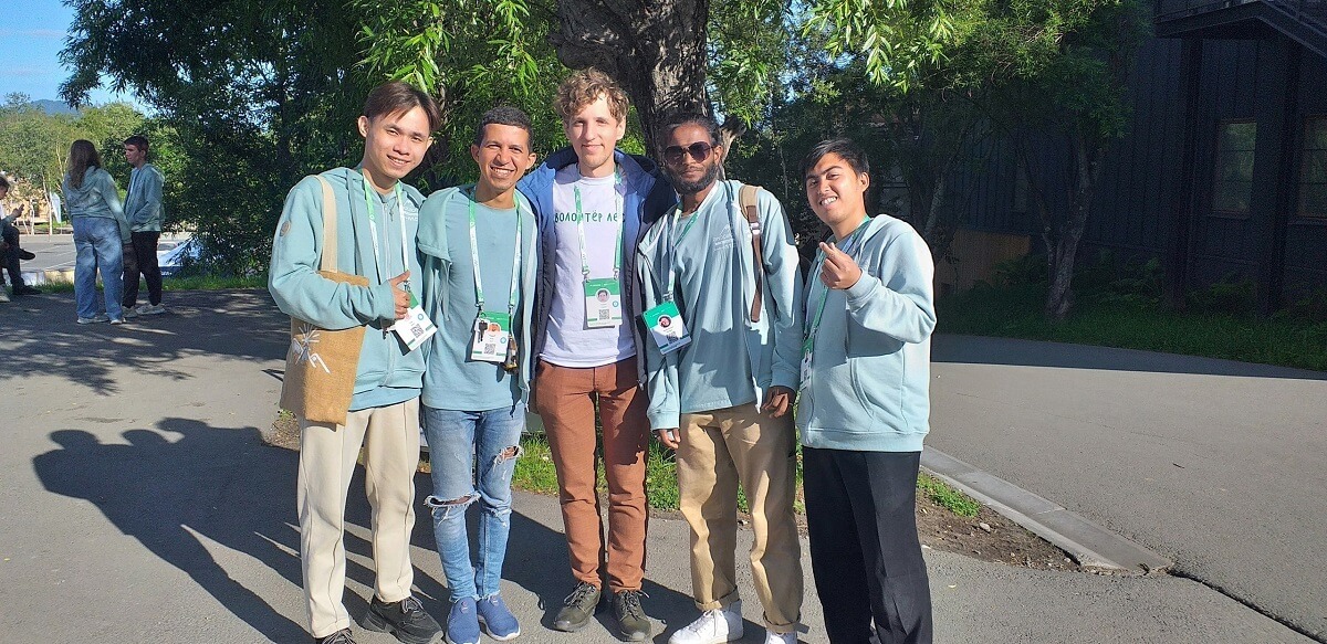 Грушко Сергей на международном молодежном экологическом форуме «Экосистема. Заповедный край», Камчатка